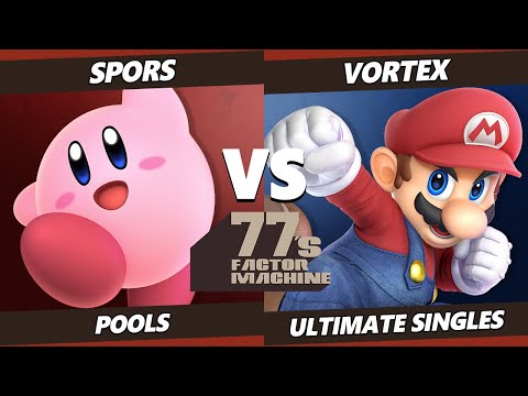 77s FM10 - Vortex (Mario) Vs. SPors (Kirby) SSBU Ultimate Tournament