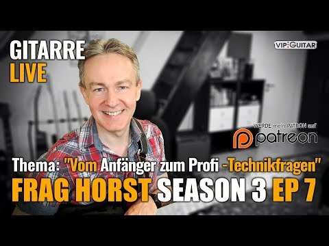Die häufigsten Fehler (Saiten dämpfen, Plektrum-Druck) | Vom Anfänger zum Profi - Frag Horst S3 EP.7