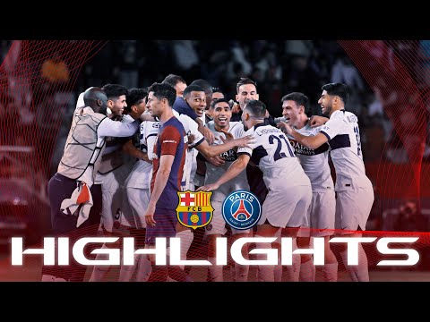 FC Barcelona 1-4 FC PSG Paris Saint Germain   ( Champions League 2023 - 2024 )