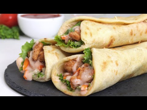 Chicken Wrap / Chicken Shawarma ॥ Easy Chicken Recipe By BD Food World