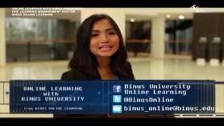 ONLINE LEARNING with BINUS UNIVERSITY – Learning Management System BINUS ONLINE LEARNING