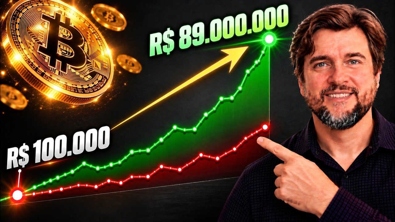 Te PROVANDO como você pode investir em Bitcoins sem sofrer com as quedas