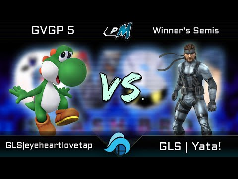 GVGP5 Project M Singles Winners Semis - GLS | eyeheartlovetap (Yoshi) vs. GLS | Yata! (Snake)