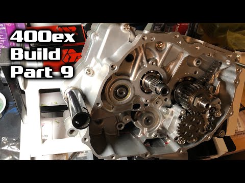 Honda 400ex Build - Part 9 - Motor Engine Bottom End Sealing Crank Cases Together,  Gaskets, Bolts