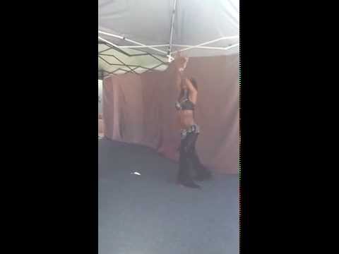 Sadira aka Lady Liquid Dances at HaflAdira