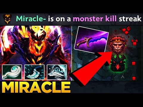 Miracle- Shadow Fiend WTF Next Level Play - Invis Prediction Kill - Dota 2