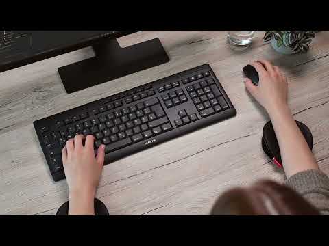 CHERRY Slidepad Ergo bewegliche Armauflage video preview