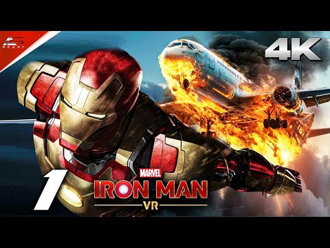 The Airplane Crash - IRON MAN VR - PART 1 - Malayalam Walkthrough