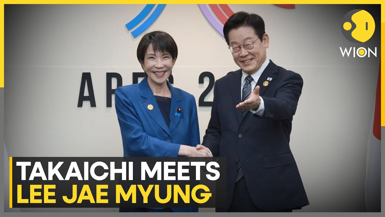 APEC: Japan PM Sanae Takaichi Meets South Korean President Lee Jae Myung for Bilateral Talks |WION