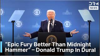 Trump Doral Address: President Trump Praises Crushing Iran Military | DRM News | AC1F
