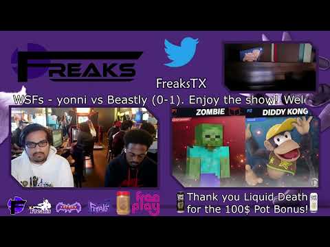 Freaks Richardson 171 Singles WSF - yonni (Steve) vs Beastly (Diddy Kong) - SSBU