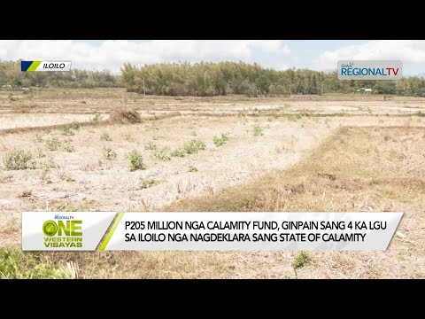 One Western Visayas: P205-M nga calamity fund, gamiton sang mga nagdeklara sang state of calamity