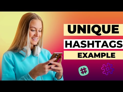 Example Of Finding Unique Hashtags And Posting shorter | How To Find Unique Hashtags For TikTok