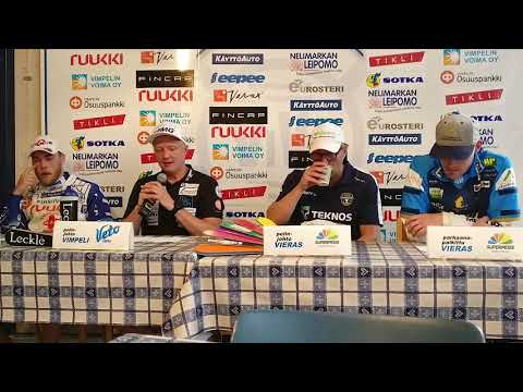 Lehdistötilaisuus 6.6.2019: Vimpelin Veto - Kempeleen Kiri