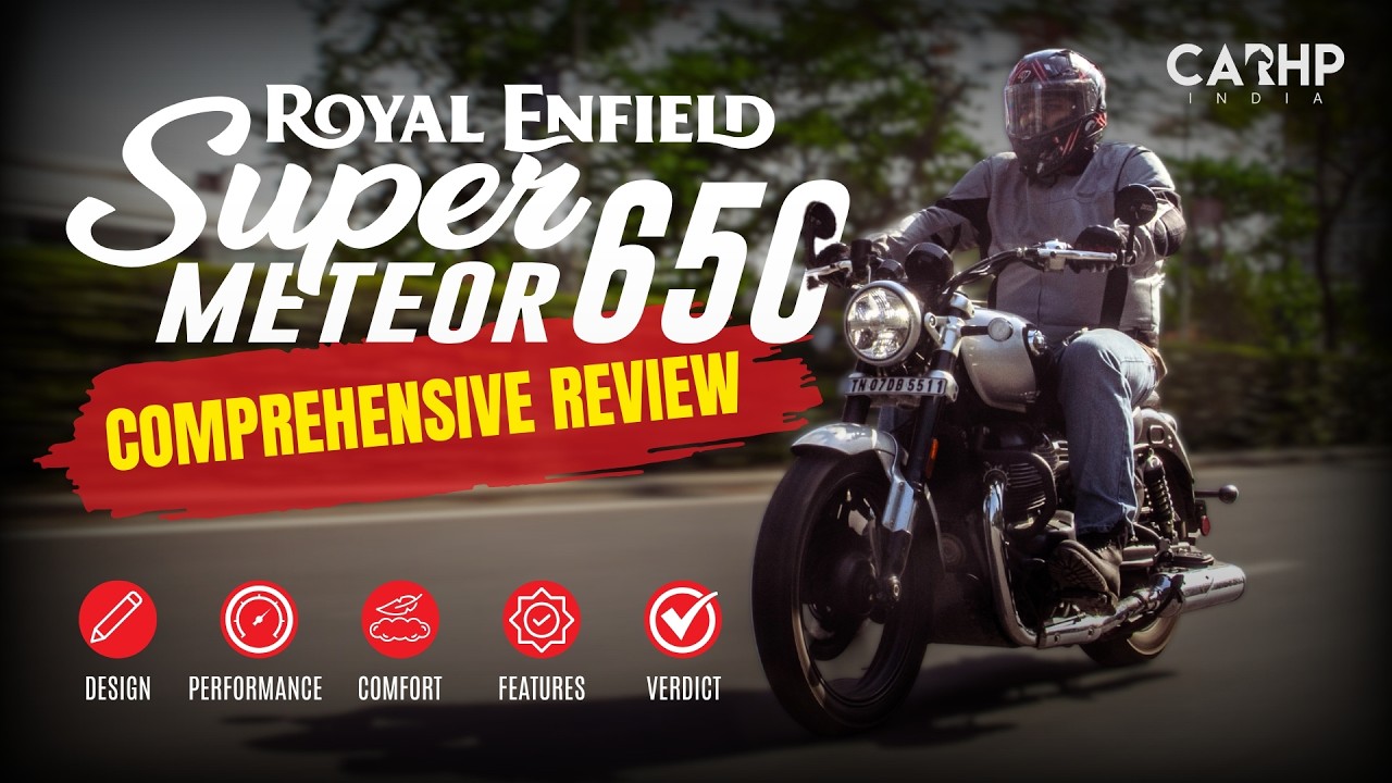 Royal Enfield Super Meteor 650 Review + Night Time POV