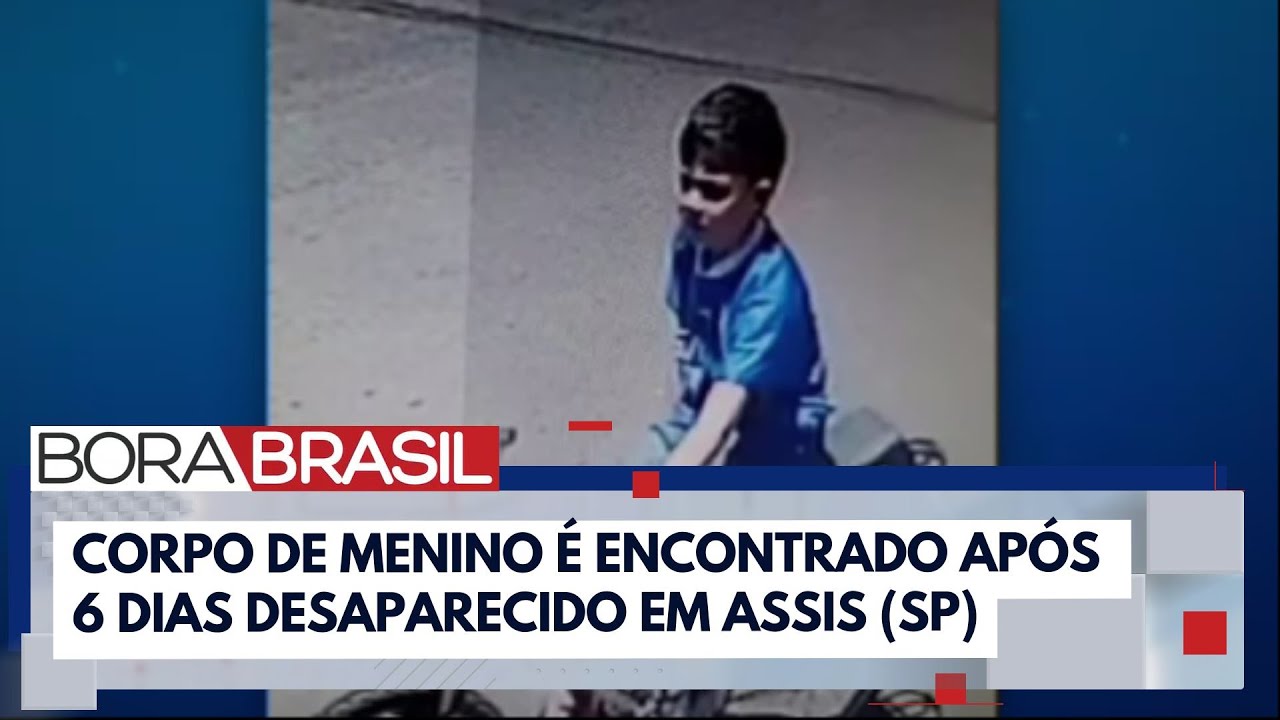 Corpo de menino de 10 anos é encontrado em rio em Assis (SP) | Bora Brasil