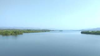 preview picture of video 'Crossing Kali River on Konkan Railway!'