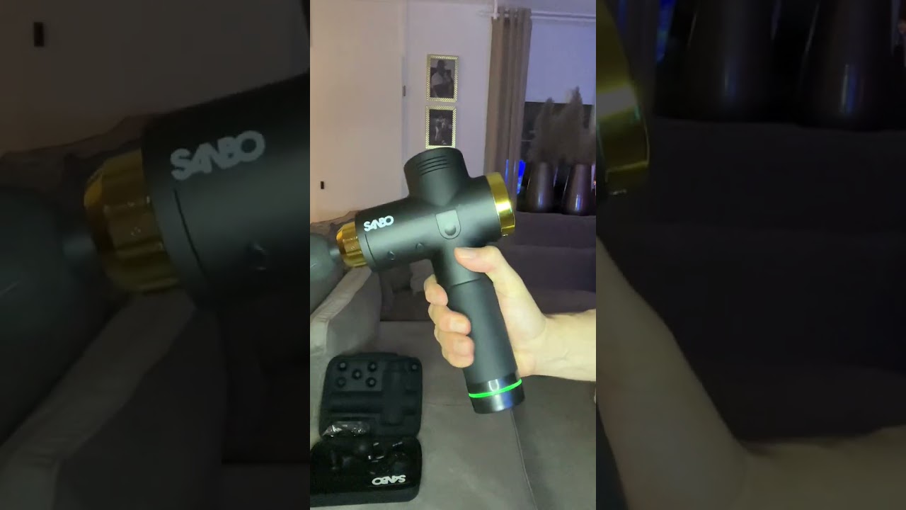 SANBO Massage Gun Elite - Product looks en feel