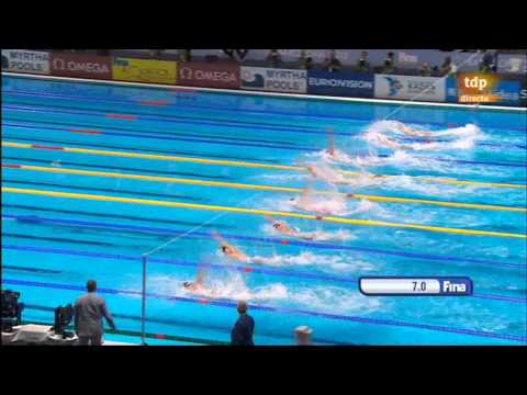 Mundial Barcelona. 100 espalda - Matt Grevers