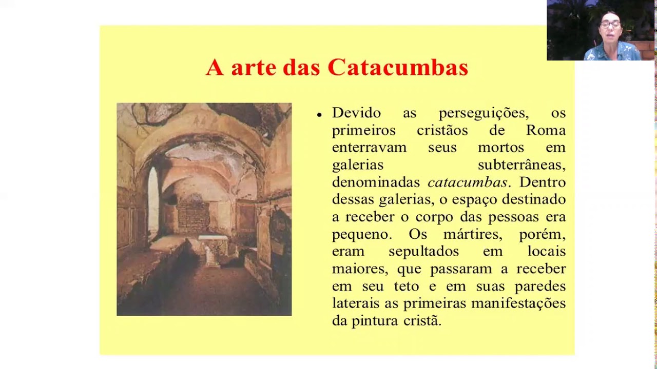 ARTE CRISTÃ PRIMITIVA ou ARTE PALEOCRISTÃ
