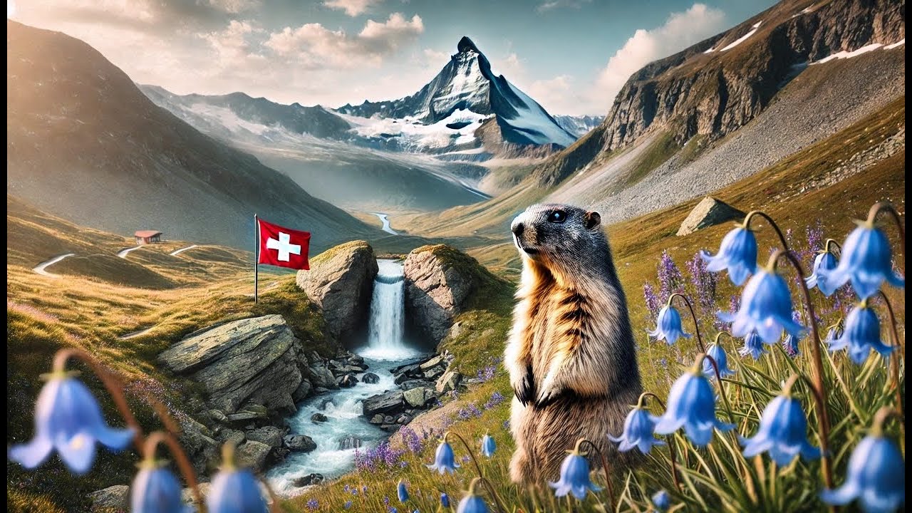 Switzerland4K - Swiss Alps Adventure: Stunning Views of Grimsel Pass  #swissalps4k #mountains