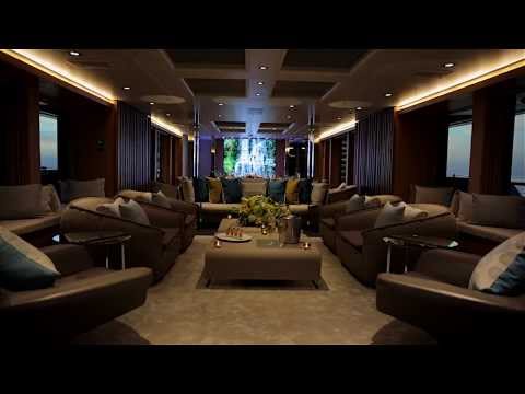 Inside a $35 million superYacht video