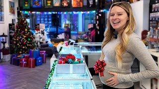 Cardhouse Baby, Puppies & Ponchos! Christmas POV At My Pokémon Shop!