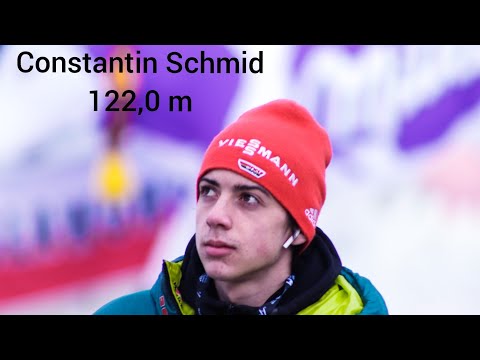 Constantin Schmid 122,0 m (19.12.2020). Konkurs indywidualny Engelberg 2020