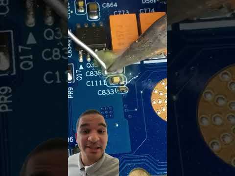 Vídeo: Como testar capacitor SMD: 8 passos práticos e rápidos