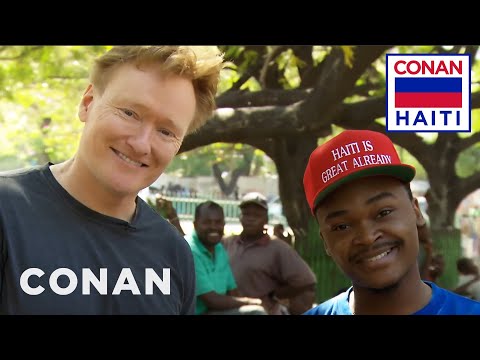 Conan Hits The Streets Of Port-Au-Prince  - CONAN on TBS