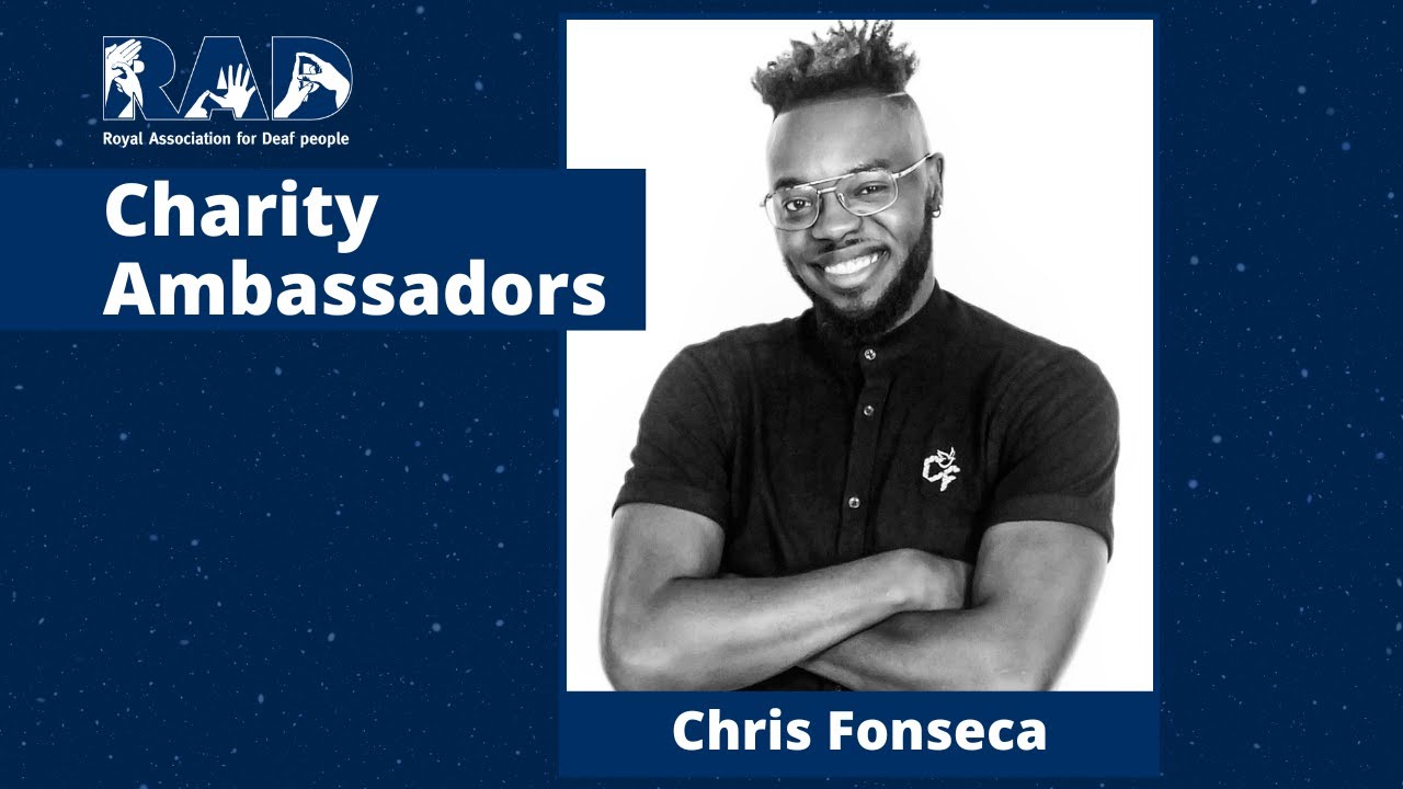 RAD charity ambassadors: Chris Fonseca