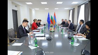ԱԳ նախարար Զոհրաբ Մնացականյանի հանդիպումը Բուլղարիայի փոխվարչապետ, ԱԳ նախարար Եկատերինա Զախարիևայի հետ