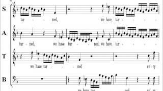 26- Handel Messiah  Part 2 - All We Like Sheep - Bass