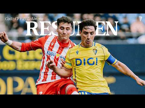 RESUMEN | Cádiz CF 1-2 UD Almería | Laliga Hypermotion