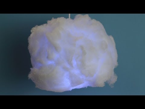 How to make clouds with loft batting at home 