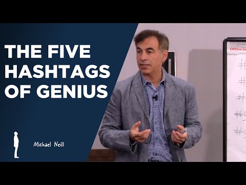 The Five Hashtags of Genius