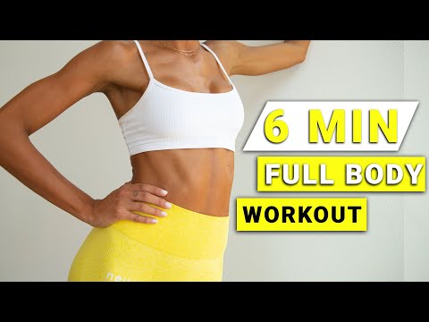 6 MIN Intense Full Body Workout w/ Instruction // No Equipment // Sami Clarke