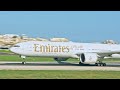 Emirates Airlines A6 ECV Boeing 777 31HER MSN 35594 Take Off Using Full RWY31 Lenght