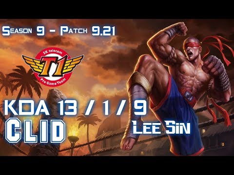 SKT T1 Clid LEE SIN vs ELISE Jungle - Patch 9.21 EUW Ranked