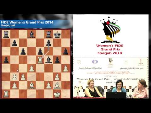 Round 9: Hou Yifan (CHN) 1/2-1/2 Danielian (ARM)