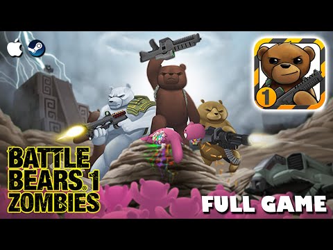Battle Bears: Zombies | iOS/PC Longplay, Full Game, No Commentary - YouTube