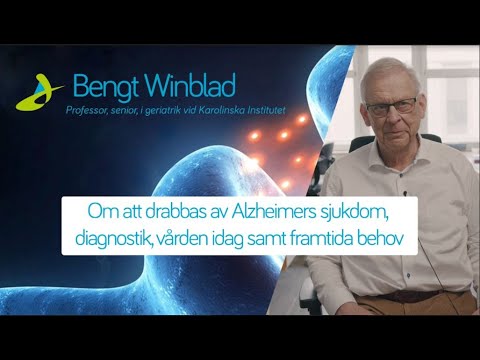 Professor Bengt Winblad ger sin syn på Alzheimer - området.