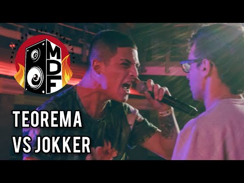 JOKKER VS TEOREMA / 4TOS DE FINAL /  MDF MAESTROS DEL FREESTYLE