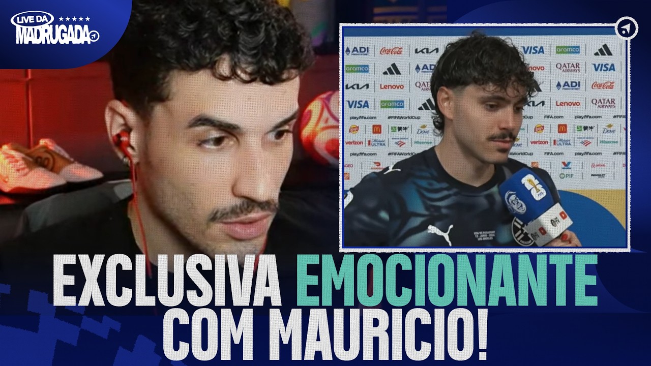 O MAURÍCIO SE EMOCIONOU! ALLAN STAG REAGE À ENTREVISTA EXCLUSIVA COM MAURÍCIO | LIVE DA MADRUGADA
