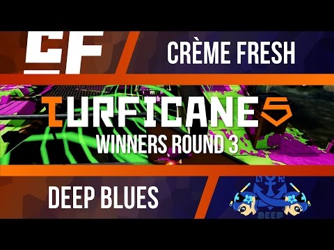 Splatoon - Turficane 5 - Crème Fresh vs. Deep Blues [Winners Round 3]