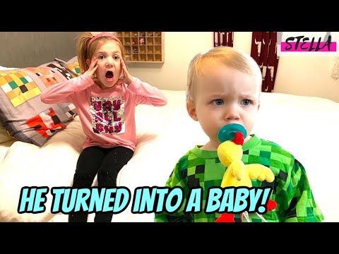 Jameson Becomes a Baby!!!