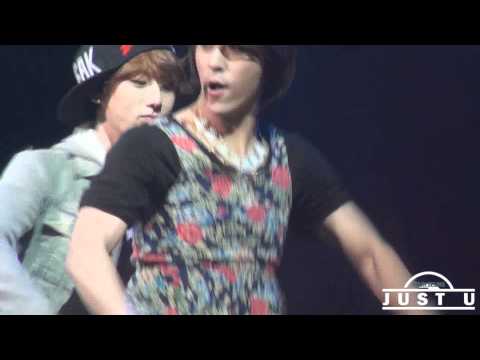 20120422 BEAST Fanmeeting - Trouble Maker(Hyun Seung & Dong Woon)