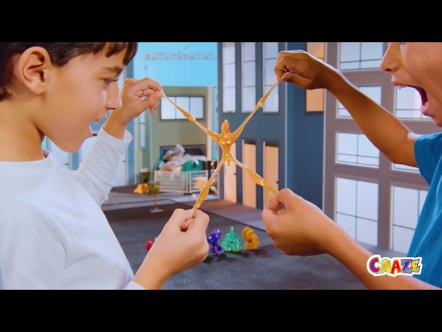 Vídeo relacionado con CRAZE Stretchy Legends Mini - Minis Double Pack de Dos Figuras elásticas coleccionables para niños, Hay 24 Modelos Diferentes