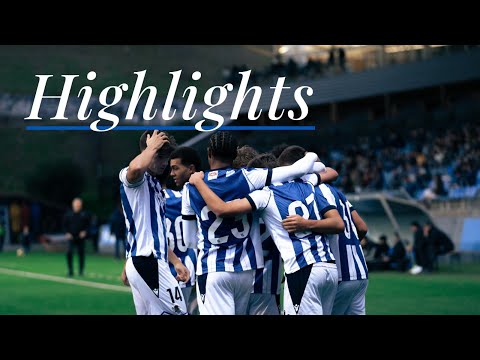 HIGHLIGHTS | 3ª RFEF 25-26 | J12 | Real Sociedad C 2-1 Zarautz KE | Zubieta