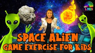 Space Alien Game Exercise for Kids  Learn about th
